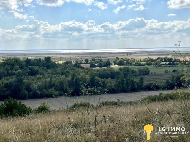 Terrain non constructible vue estuaire