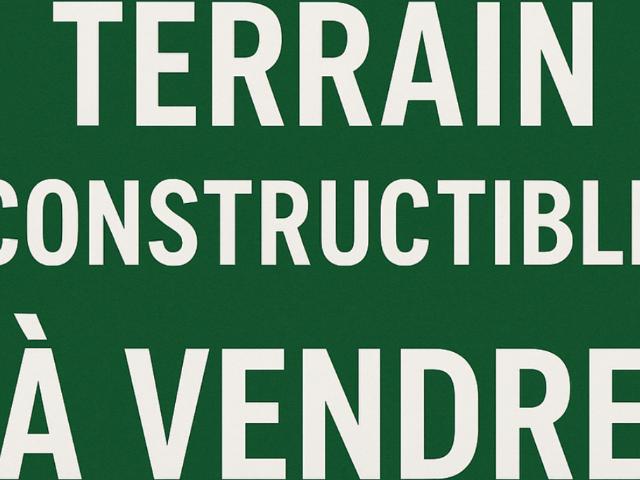 Gujan Mestras: Situation exceptionnelle, terrain arboré et viabilisé de 800 m2 !