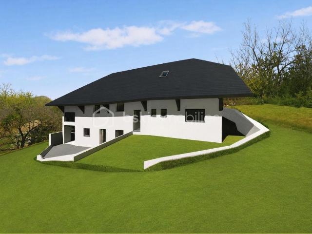 Terrain avec permis de construire accepté – Massingy