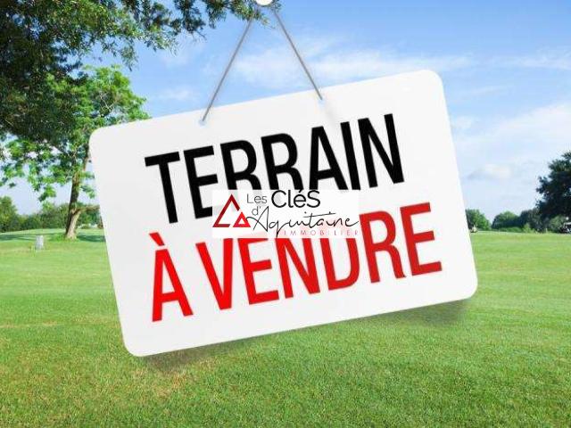 Terrain à bâtir 1000 m2 St Médard d'Eyran