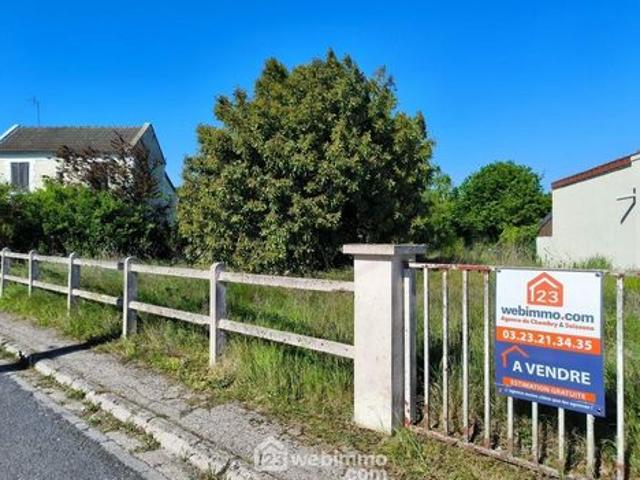 Terrain à bâtir 1157m² VAILLY SUR AISNE