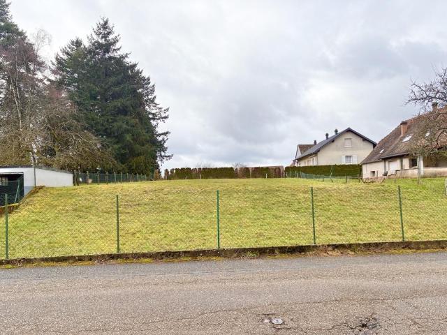 Terrain à bâtir