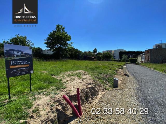 Granville terrain à Bâtir de 512m2 ref: LOT 2