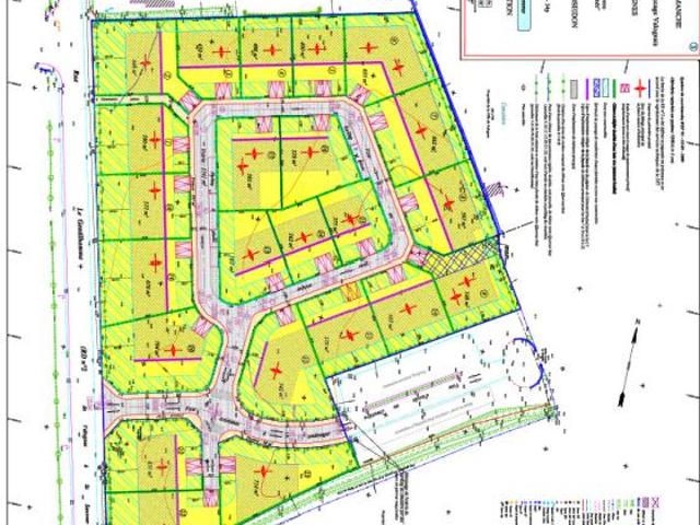 Terrain à bâtir 670 m² viabilisé – Valognes – Le Gentilhomme – 58 100 €