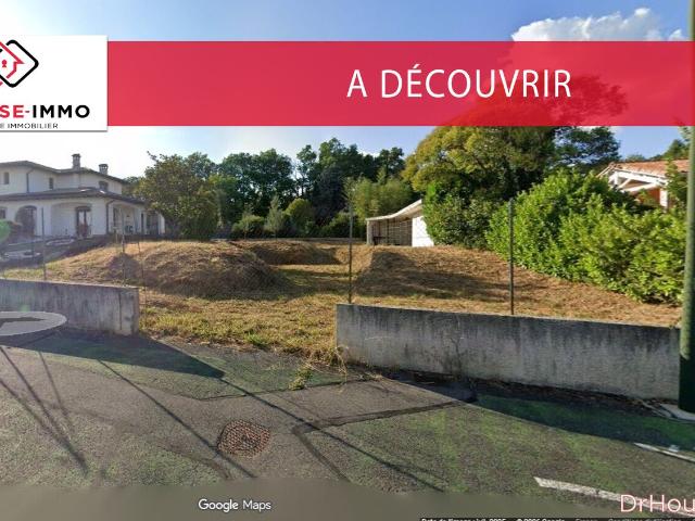 TERRAIN A BATIR 680m² en centre ville
