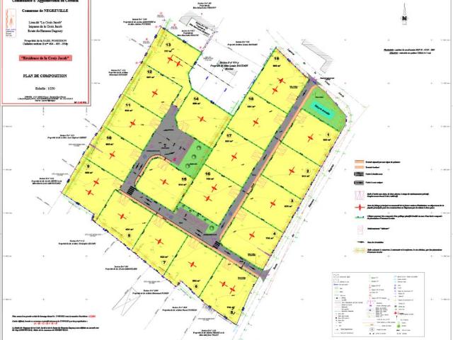 Terrain à bâtir 716 m² viabilisé – Négreville La Croix Jacob – 49 500 €