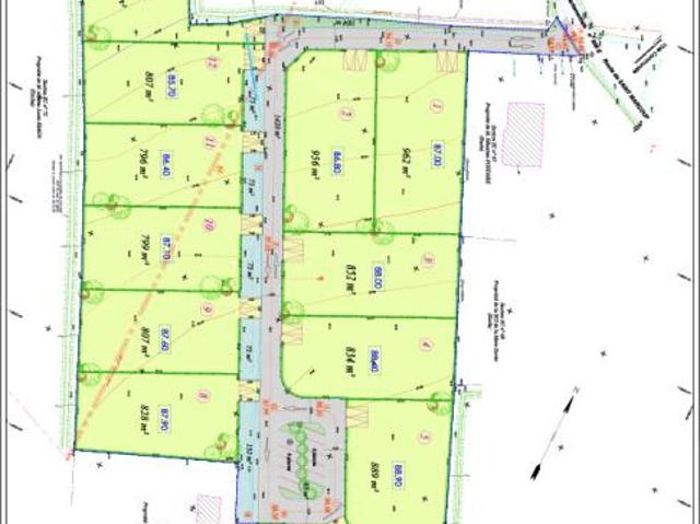 Terrain à bâtir 799 m² – Pierreville – Lotissement La Mare Dorée – 37 900 €
