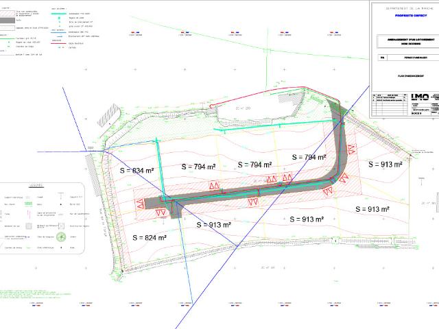 Terrain à bâtir 830 m² – Tocqueville – Val de Saire – 43 000 €
