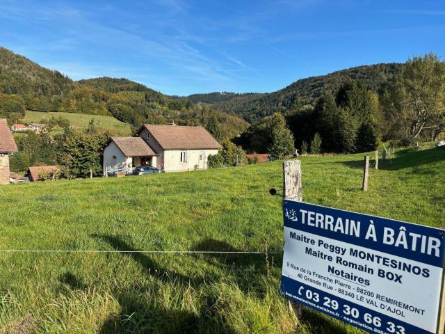 Terrain à bâtir à vendre à Le Val d'Ajol 88340
