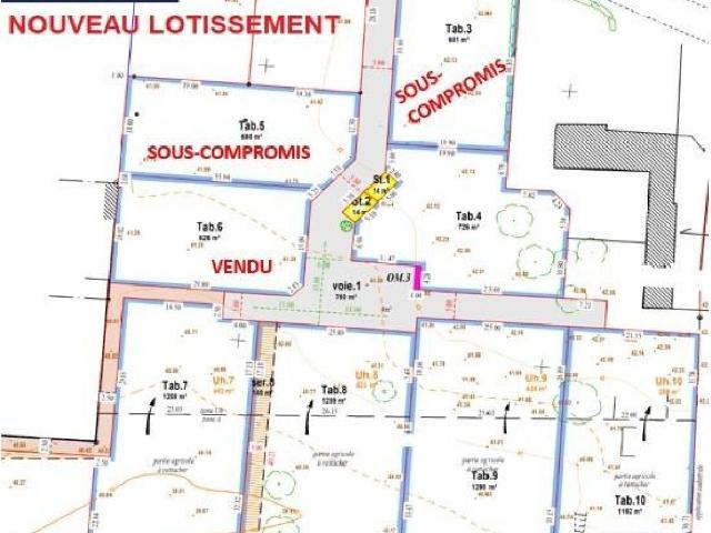 Terrain à bâtir à vendre à Mouzeil 44850