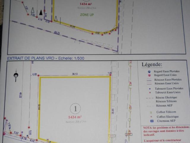 Terrain à bâtir à vendre à Noyen sur Sarthe 72430
