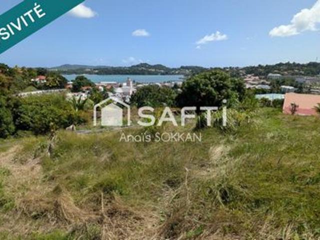 Terrain à bâtir avec vue mer