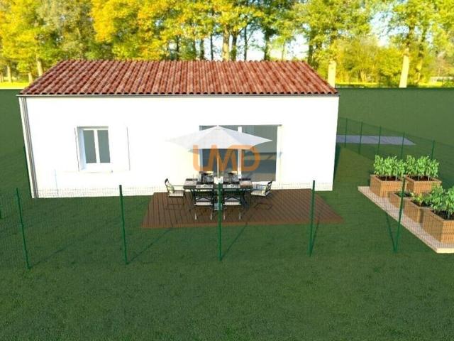 Terrain à bâtir avec projet de maison possible – Rochefort