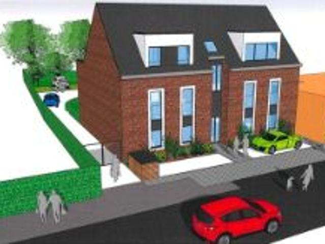 Terrain à bâtir avec projet octroyé