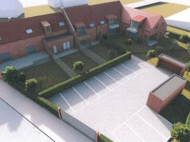 Terrain à bâtir avec projets de 8 logements à Spiennes