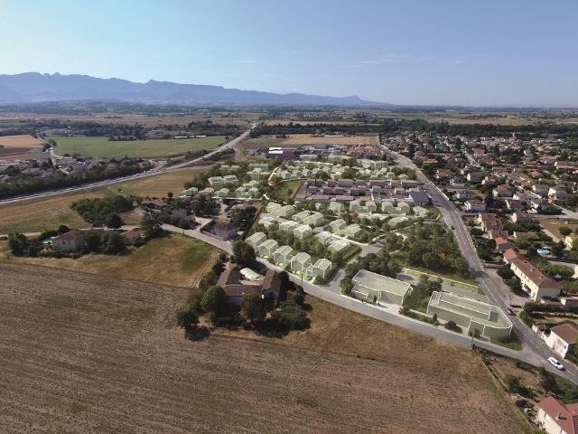 Terrain à bâtir de 305 m² à Pizançon