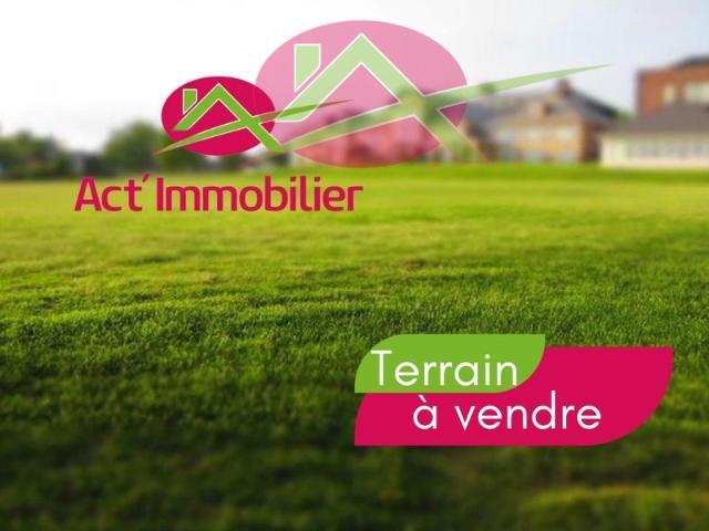 Terrain à bâtir de 500m2 !