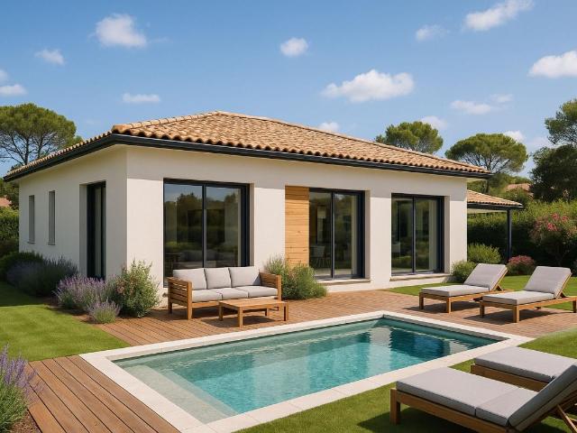 Terrain à bâtir de 560 m² à LE PORGE 33