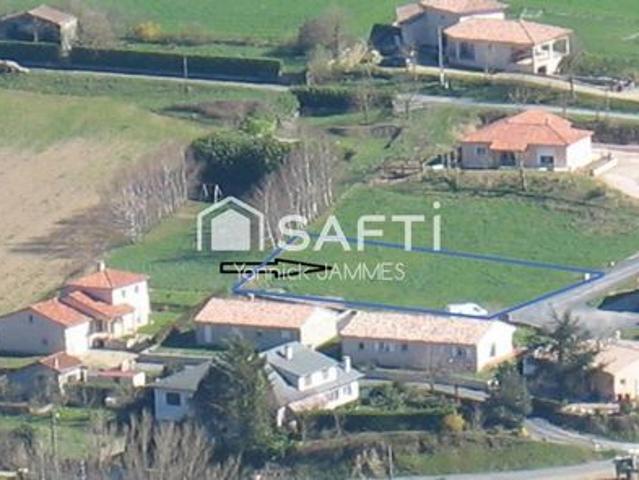 TERRAIN A BATIR DE 749M2 A FAYET