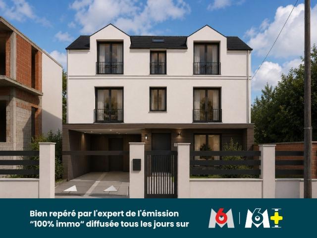 Terrain à bâtir viabilisé avec PC purgé – Étude géotechnique Projet clé en main 3 logements – Bondy Sud Proche Gare