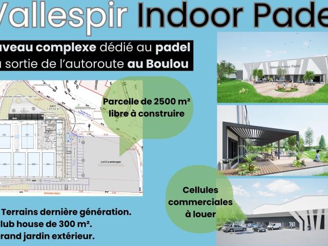 Terrain à bâtir Zone d’Activité du Boulou Parcelle de 2500 m2 environ
