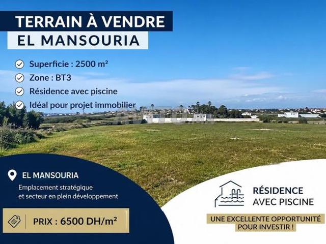 Terrain, à El Mansouria