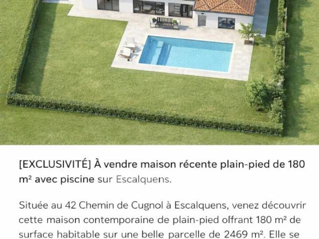 Terrain à vendre à Montrabé Exposition Sud Prix 139 000 euro
