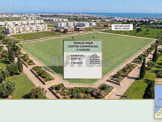 Terrain centre commercial à vendre Skhirat