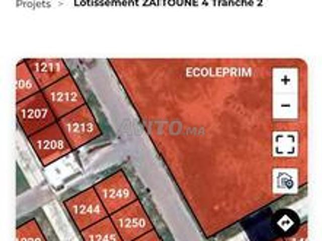Terrain commercial à vendre quartier Zaytouna 4