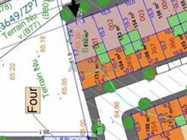 Terrain commercial R+3 à vendre