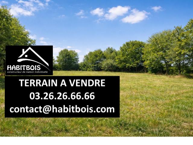 Terrain constructible 1112m2