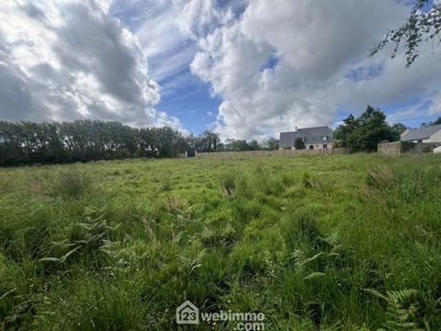 Terrain constructible 1224m² Saint Quay Perros