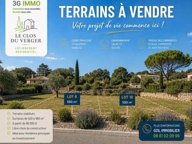 Terrain constructible