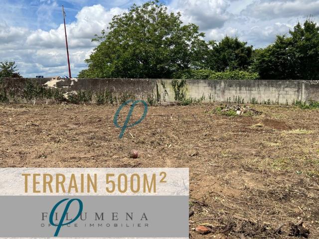 Terrain constructible 500m2