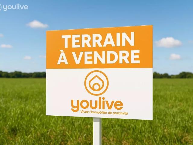 Terrain constructible 520 m² — Néville centre — 46 500 € HAI