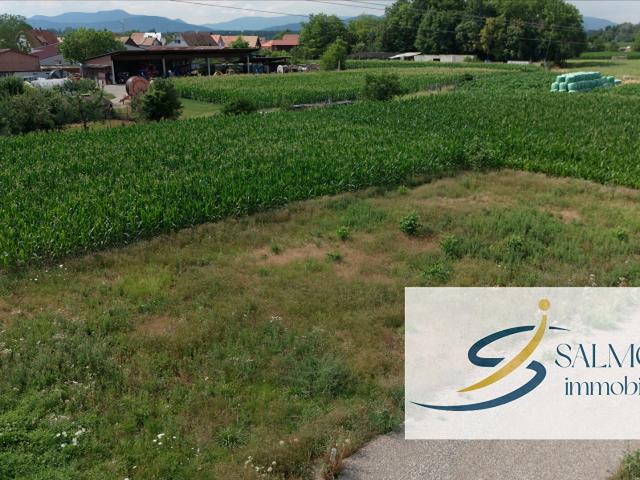 Terrain constructible 701 m2 à Heidolsheim