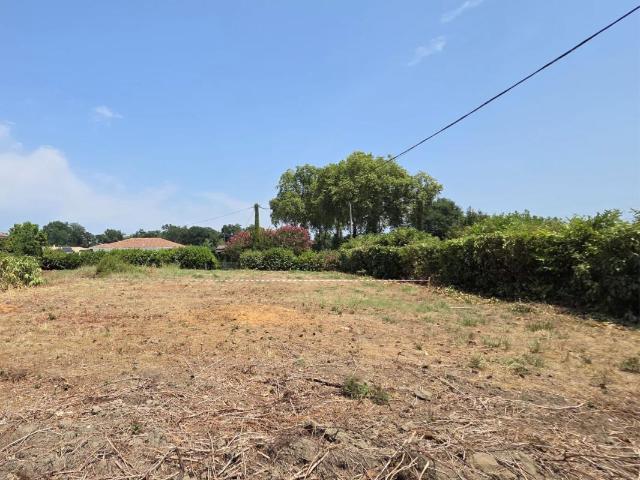 Terrain constructible à Tercis les Bains – Entrée de Dax