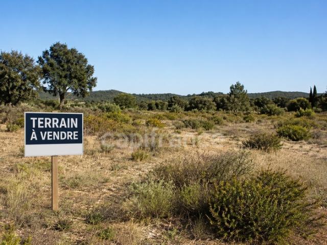 Terrain constructible à vendre de 1500m2 à SAINTE CROIX DE QUINTILLARGUES 34, top localisation !