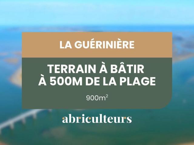 Terrain constructible à Noirmoutier Proximité des plages et des commerces rue des Francs, La Guérinière