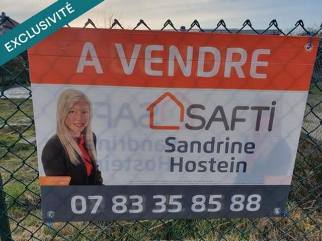 Terrain constructible de 1018m2