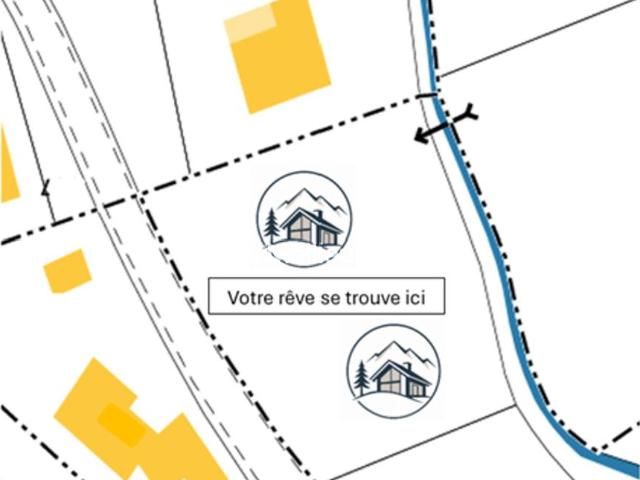 Terrain constructible de 1 150 m² à Briançon – Le Chabas – Quartier résidentiel recherché