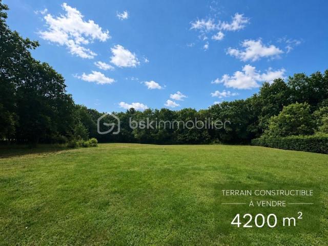 Terrain constructible de 4200m²