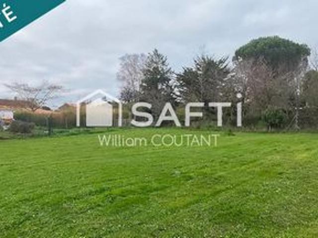 Terrain constructible de 605m2