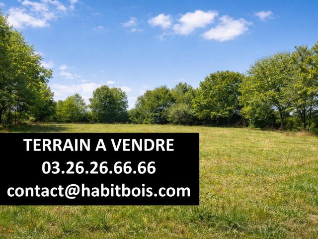 Terrain constructible de 845m2
