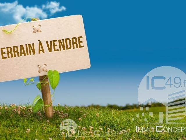 Terrain constructible de 851m2