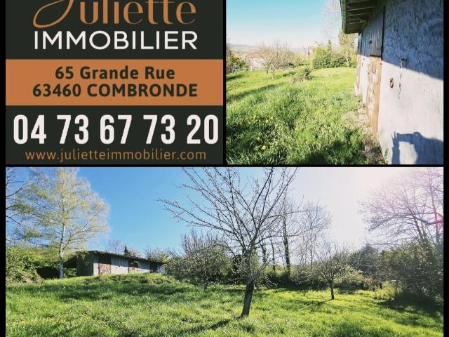 TERRAIN CONSTRUCTIBLE DE 920m2 AVEC BATIMENT