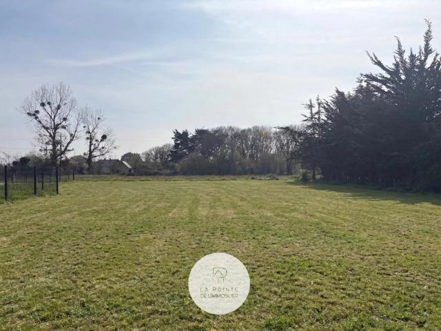 Terrain constructible de plus de 1200 m² proche plage des Sables d’Or à Fréhel, environnement calme et verdoyant