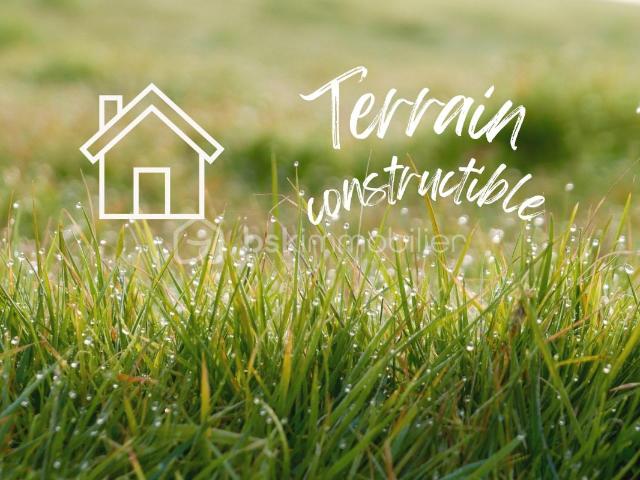 Terrain constructible de plus de 2000 m²
