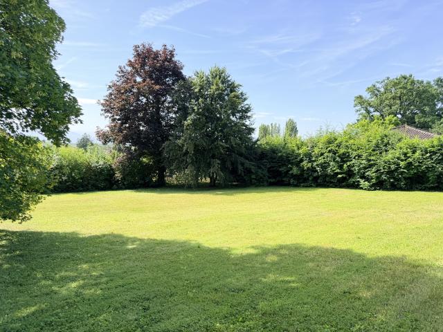 TERRAIN CONSTRUCTIBLE DIVONNE VUE MONT BLANC