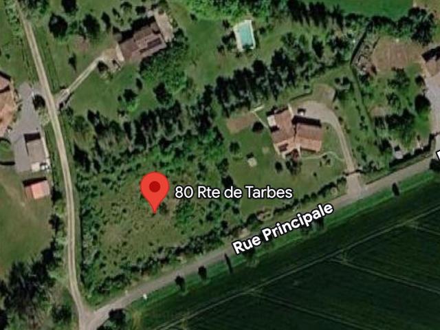 TERRAIN CONSTRUCTIBLE D'UNE SUPERFICIE DE 3577m2 à MIRAMONT D'ASTARAC